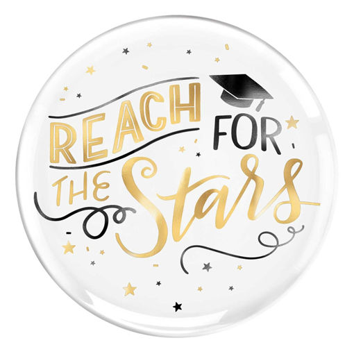 Picture of GRADUATION ROUND PLASTIC PLATTER 35CM